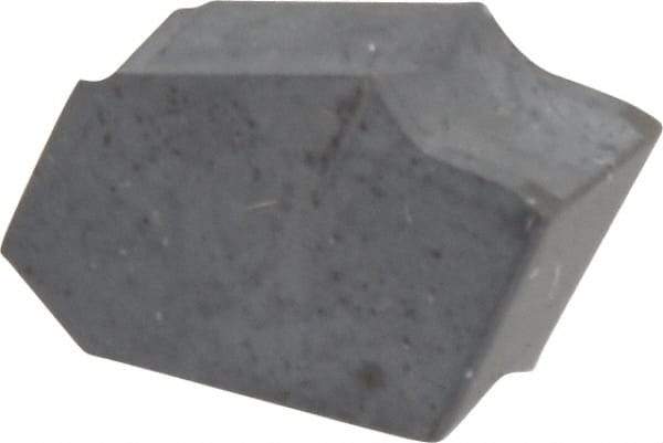 Hertel - MGTN5 HT10 Grade, 0.2" Cutting Width, Carbide Cutoff Insert - 0° Neutral Lead Angle - Apex Tool & Supply