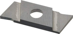 NIKCOLE MINI-SYSTEMS - GIE 1.1mm Cutting Width Carbide Grooving Insert - 6mm Max Depth of Cut, Right Hand - Apex Tool & Supply