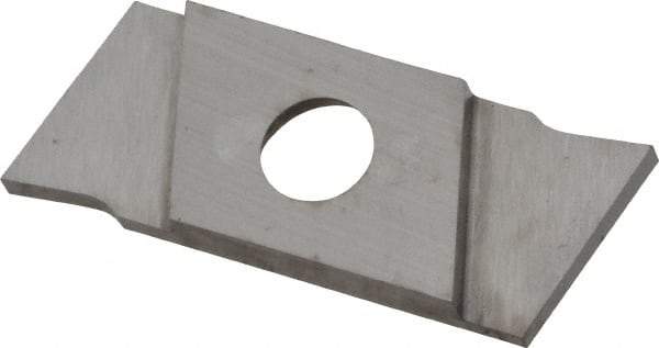 NIKCOLE MINI-SYSTEMS - GIE 1.1mm Cutting Width Carbide Grooving Insert - 6mm Max Depth of Cut, Right Hand - Apex Tool & Supply