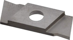 NIKCOLE MINI-SYSTEMS - GIE 1.1mm Cutting Width Carbide Grooving Insert - 6mm Max Depth of Cut, Left Hand - Apex Tool & Supply