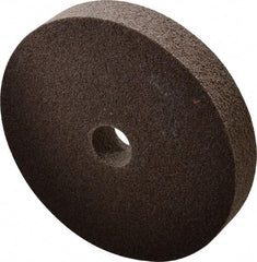 3M - 6" Diam, 1" Face Width, 1" Center Hole, Medium Grade, Aluminum Oxide Deburring Wheel - Unitized, Hard Density 8 Grade, 7,500 RPM - Apex Tool & Supply