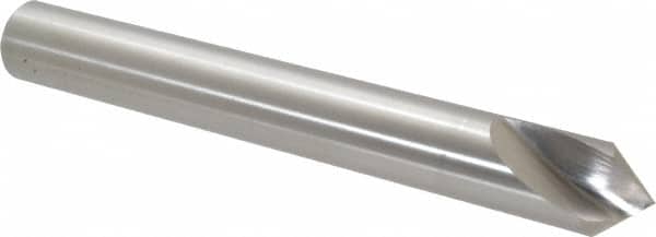 Magafor - 1" Body Diam, 90°, 8" OAL, Cobalt Spotting Drill - Apex Tool & Supply