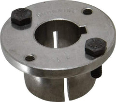 Browning - 1" Bore, 1/4" Wide Keyway, 1/8" Deep Keyway, H Sprocket Bushing - 1.57 to 1-5/8" Outside Diam, For Use with Split Taper Sprockets & Sheaves - Apex Tool & Supply