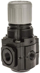 Norgren - 1/4" NPT Relief Valve - 1.6 CV Rate, 48 CFM, 150 Max psi, Knob Adjustment Actuator - Apex Tool & Supply