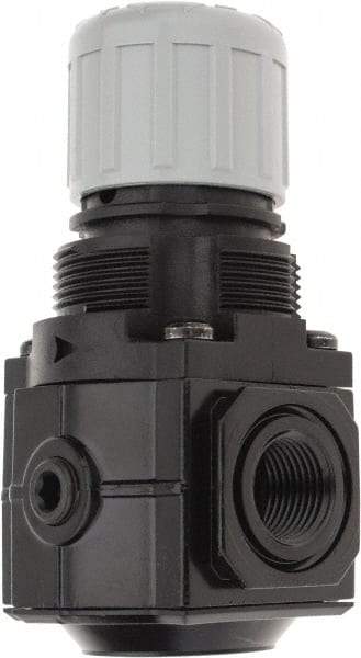 Norgren - 3/8" NPT Relief Valve - 1.6 CV Rate, 48 CFM, 150 Max psi, Knob Adjustment Actuator - Apex Tool & Supply