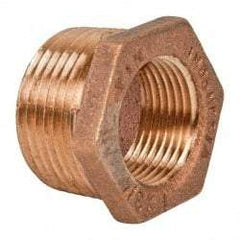 Legend Valve - Class 125, 1" Internal Pipe, Bronze Hex Bushing - MNPT x FNPT - Apex Tool & Supply