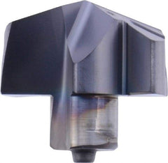 Iscar - Series ICP, 19.2mm Diam Grade IC908 140° Replaceable Drill Tip - Carbide, TiAlN Finish, 19 Seat Size - Apex Tool & Supply