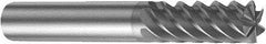 Sandvik Coromant - 16mm, 6 Flute, Single End, Solid Carbide, Corner Chamfer End Mill - 92mm OAL, Right Hand Flute, 32mm LOC, Right Hand Cut - Apex Tool & Supply