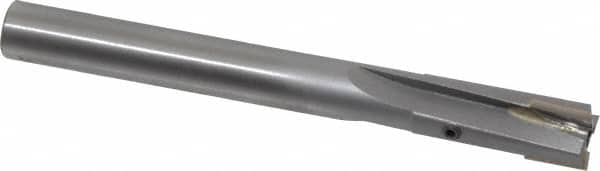 Made in USA - 1/2" Diam, 7/16" Shank, Diam, 3 Flutes, Straight Shank, Interchangeable Pilot Counterbore - Apex Tool & Supply
