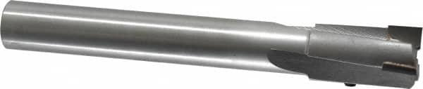 Made in USA - 15/16" Diam, 3/4" Shank, Diam, 3 Flutes, Straight Shank, Interchangeable Pilot Counterbore - Apex Tool & Supply