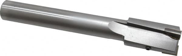 Made in USA - 1-1/16" Diam, 3/4" Shank, Diam, 3 Flutes, Straight Shank, Interchangeable Pilot Counterbore - Apex Tool & Supply