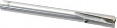 Made in USA - 7/16" Diam, 3/8" Shank, Diam, 3 Flutes, Straight Shank, Interchangeable Pilot Counterbore - Apex Tool & Supply