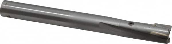 Made in USA - 1/2" Diam, 7/16" Shank, Diam, 3 Flutes, Straight Shank, Interchangeable Pilot Counterbore - Apex Tool & Supply