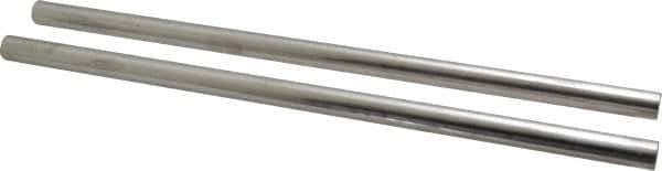 Made in USA - 1/2 Inch x 12 Inch Stainless Steel Round Tube - 0.444 Inch Inside Diameter, 0.028 Inch Wall Thickness, Type 304 - Apex Tool & Supply