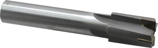 Made in USA - 1-5/8" Diam, 1-1/4" Shank, Diam, 4 Flutes, Straight Shank, Interchangeable Pilot Counterbore - Apex Tool & Supply