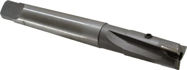Made in USA - 3/4" Diam, 3 Flutes, Morse Taper Shank, Interchangeable Pilot Counterbore - Apex Tool & Supply