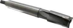 Made in USA - 7/8" Diam, 3 Flutes, Morse Taper Shank, Interchangeable Pilot Counterbore - Apex Tool & Supply