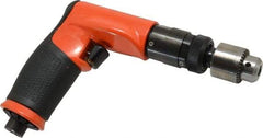 Dotco - 1/4" Keyed Chuck - Pistol Grip Handle, 1,000 RPM, 0.4 hp, 90 psi - Apex Tool & Supply