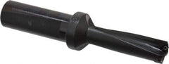 Kyocera - 1.87" Max Drill Depth, 3xD, 5/8" Diam, Indexable Insert Drill - 2 Inserts, 3/4" Shank Diam, Whistle Notch Shank - Apex Tool & Supply