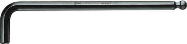 Wera - 1/2" Hex, Long Arm, Hex Key - 224mm OAL, Inch System of Measurement - Apex Tool & Supply