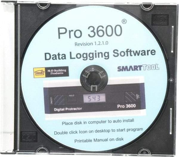 SPI - Pro 3600 Data Logger Level Software - Use With Pro 3600 Digital Levels - Apex Tool & Supply