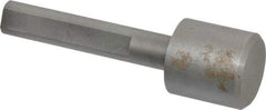Made in USA - 13/16" Head Diam, 3/8" Shank Diam, Counterbore Pilot - Bright Finish, Carbon Steel - Apex Tool & Supply