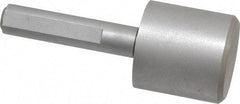 Made in USA - 1-1/16" Head Diam, 3/8" Shank Diam, Counterbore Pilot - Bright Finish, Carbon Steel - Apex Tool & Supply