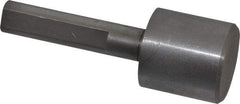 Made in USA - 1-1/16" Head Diam, 7/16" Shank Diam, Counterbore Pilot - Carbon Steel - Apex Tool & Supply