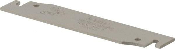 Iscar - 3/4" Blade Height, 1/16" Blade Width, 3.386" OAL, Neutral Cut, Single End Indexable Cut-Off Blade - TGFH Blade, Tang-Grip Series - Apex Tool & Supply