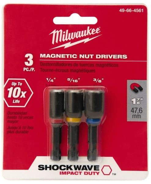 Milwaukee Tool - Nut Driver Bit Set - 1/4" Hex Drive - Apex Tool & Supply