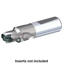 Kennametal - 22.01 to 24mm Diam, 1xD, 24mm Max Depth, 63/64" Shank Diam, 122.55mm OAL, Replaceable Tip Drill - KSEM2201, TPGX 1303ZPR Insert, 4 Seat Size, KSEM Toolholder, Series KSEM Chamfer - Apex Tool & Supply
