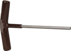 Paramount - 7/32" Hex, T-Handle Cushion Grip, Hex Key - 6" OAL, Steel, Inch System of Measurement - Apex Tool & Supply