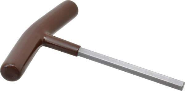 Paramount - 5/16" Hex, T-Handle Cushion Grip, Hex Key - 6" OAL, Steel, Inch System of Measurement - Apex Tool & Supply