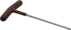 Paramount - 9/64" Hex, T-Handle Cushion Grip, Hex Key - 6" OAL, Steel, Inch System of Measurement - Apex Tool & Supply