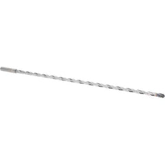 Guhring - 1/4" 2-Flute Solid Carbide Extra Length Drill Bit - Apex Tool & Supply