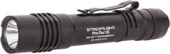 Streamlight - White LED Bulb, 350 Lumens, Industrial/Tactical Flashlight - Black Aluminum Body, 2 Lithium Batteries Included - Apex Tool & Supply