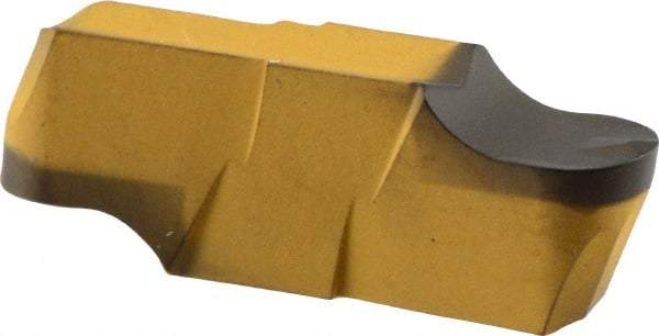 Iscar - 40020GIPI Grade IC8250, 4mm Cutting Width Carbide Grooving Insert - Right Hand, 2mm Corner Radius, TiCN/Al2O3/TiN Finish - Apex Tool & Supply