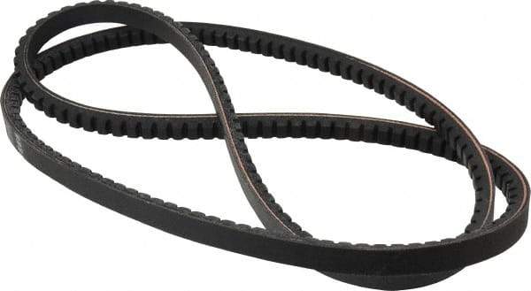 Browning - Section BX, 21/32" Wide, 69" Outside Length, Gripnotch V-Belt - Rubber Compound, Gripnotch, No. BX66 - Apex Tool & Supply
