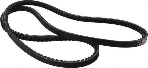 Browning - Section BX, 21/32" Wide, 70" Outside Length, Gripnotch V-Belt - Rubber Compound, Gripnotch, No. BX67 - Apex Tool & Supply