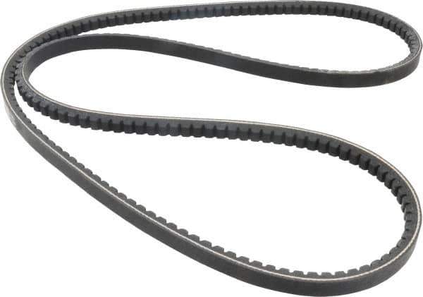 Browning - Section BX, 21/32" Wide, 73" Outside Length, Gripnotch V-Belt - Rubber Compound, Gripnotch, No. BX70 - Apex Tool & Supply