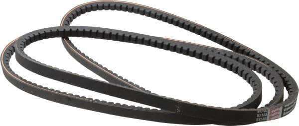 Browning - Section BX, 21/32" Wide, 106" Outside Length, Gripnotch V-Belt - Rubber Compound, Gripnotch, No. BX103 - Apex Tool & Supply