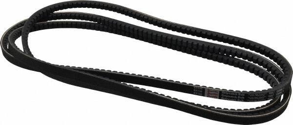 Browning - Section BX, 21/32" Wide, 139" Outside Length, Gripnotch V-Belt - Rubber Compound, Gripnotch, No. BX136 - Apex Tool & Supply