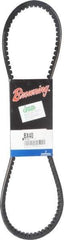 Browning - Section BX, 21/32" Wide, 43" Outside Length, Gripnotch V-Belt - Rubber Compound, Gripnotch, No. BX40 - Apex Tool & Supply