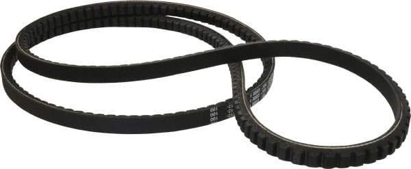 Browning - Section BX, 21/32" Wide, 77" Outside Length, Gripnotch V-Belt - Rubber Compound, Gripnotch, No. BX74 - Apex Tool & Supply