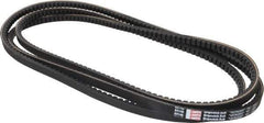 Browning - Section BX, 21/32" Wide, 143" Outside Length, Gripnotch V-Belt - Rubber Compound, Gripnotch, No. BX140 - Apex Tool & Supply