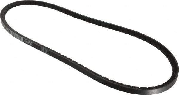 Browning - Section 5VX, 5/8" Wide, 53" Outside Length, Gripnotch V-Belt - Rubber Compound, 358 Gripnotch, No. 5VX530 - Apex Tool & Supply