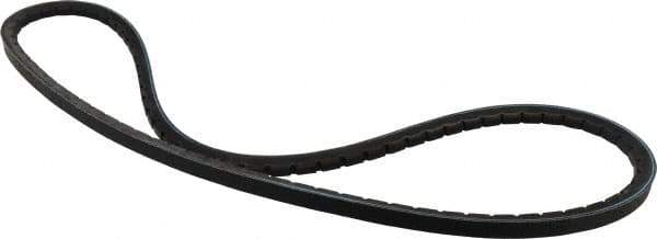 Browning - Section 5VX, 5/8" Wide, 59" Outside Length, Gripnotch V-Belt - Rubber Compound, 358 Gripnotch, No. 5VX590 - Apex Tool & Supply