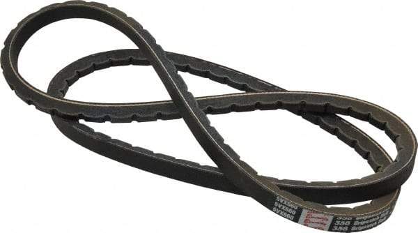 Browning - Section 5VX, 5/8" Wide, 66" Outside Length, Gripnotch V-Belt - Rubber Compound, 358 Gripnotch, No. 5VX660 - Apex Tool & Supply