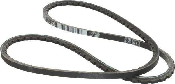 Browning - Section 3VX, 3/8" Wide, 48" Outside Length, Gripnotch V-Belt - Rubber Compound, 358 Gripnotch, No. 3VX475 - Apex Tool & Supply