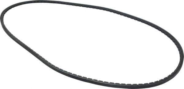 Browning - Section 3VX, 3/8" Wide, 53" Outside Length, Gripnotch V-Belt - Rubber Compound, 358 Gripnotch, No. 3VX530 - Apex Tool & Supply